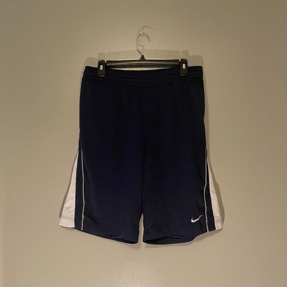 Nike Gym Shorts, Navy Blue, XL